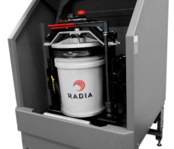 Radia 5-Gallon Red D Mix Gyroscopic Mixer